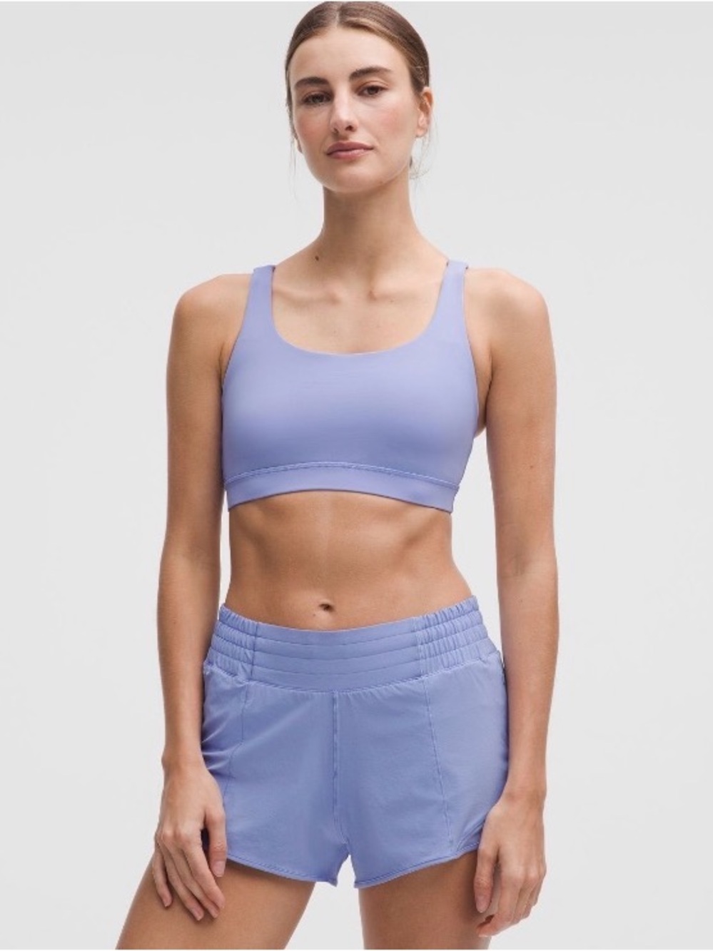 New Without Tags Lululemon Energy Bra Dusty Lilac Size 6